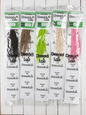 Dreadlab - Kurze Doppel-Endende Syntethische Dreadlocks (10 Pack) Gekämmte Extensions