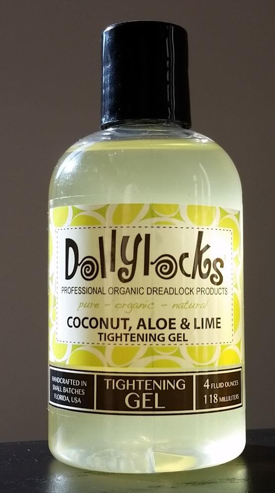 Dollylocks - Dreadlocks Gel Coconut, Aloe & Lime (4oz/118ml)