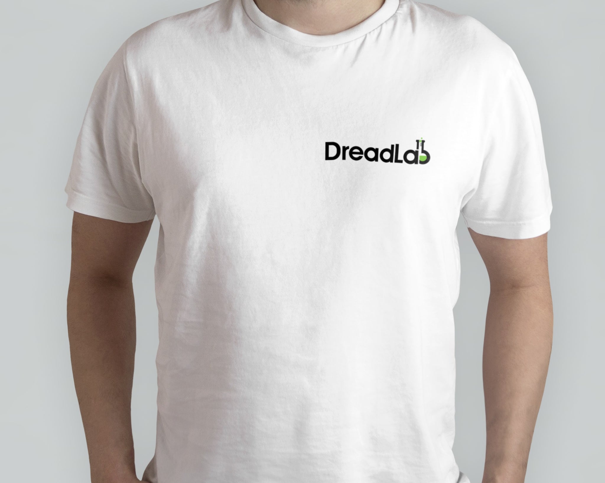 DreadLab - Logo T-Shirt Bio-zertifiziert Weiß