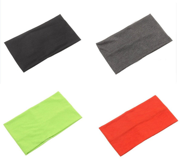 Dreadlocks Extra Breites Stirnbund 13cm - (Elastische Baumwollmischung)