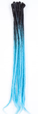 Dreadlab -Einfach-Endende Synthetische Dreadlocks (Pack Of 10) Ombre Häkeln Extensions