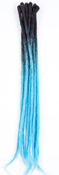 Dreadlab -Einfach-Endende Synthetische Dreadlocks (Pack Of 10) Ombre Häkeln Extensions