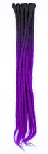 Dreadlab -Einfach-Endende Synthetische Dreadlocks (Pack Of 10) Ombre Häkeln Extensions