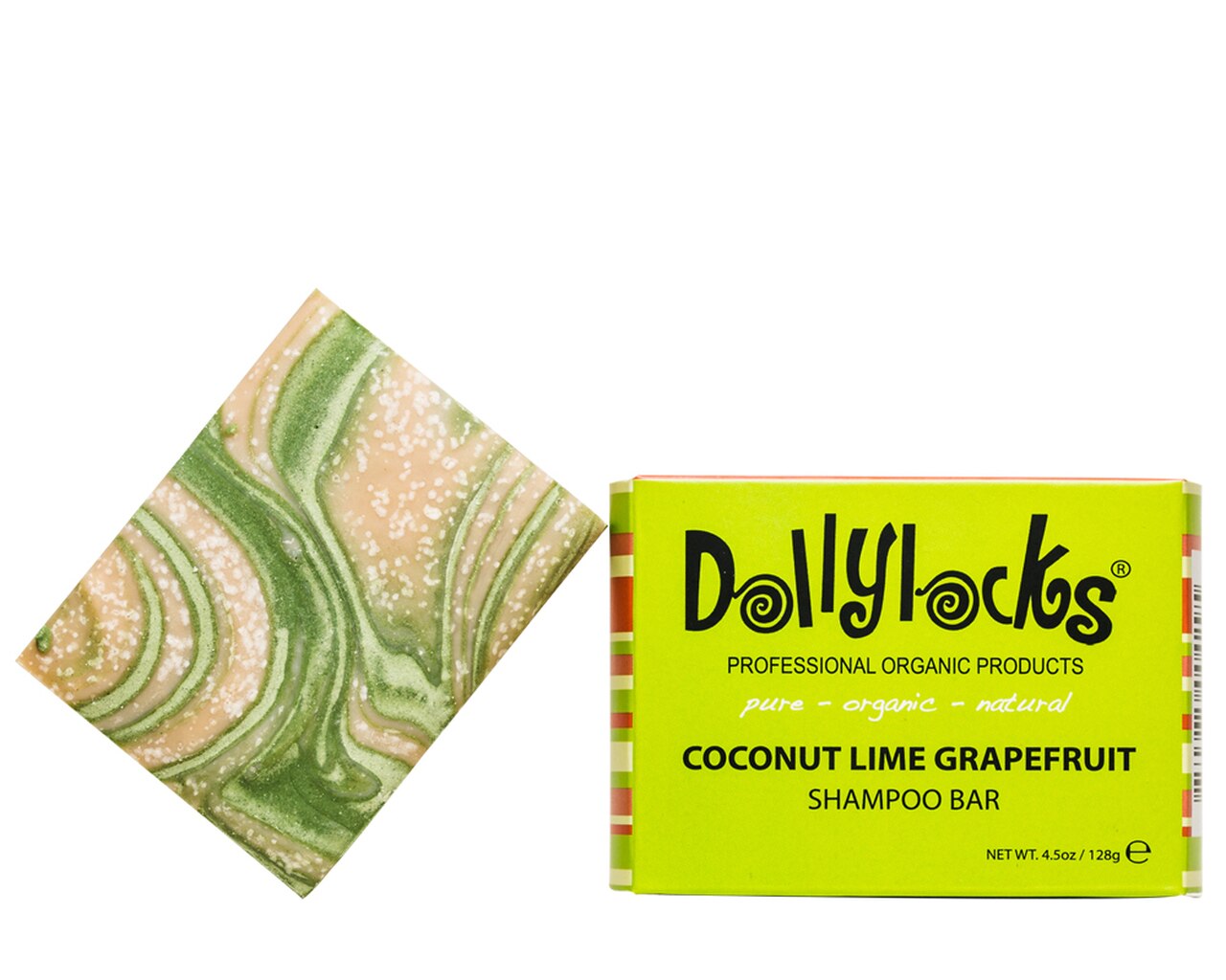Dollylocks - Dreadlocks Shampoo-Bar - Coconut Lime Grapefruit (4.5oz/127g)
