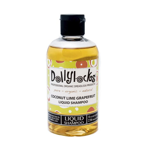 Dollylocks - Flüssiges Dreadlocks Shampoo - Coconut Lime Grapefruit (8oz/236ml)