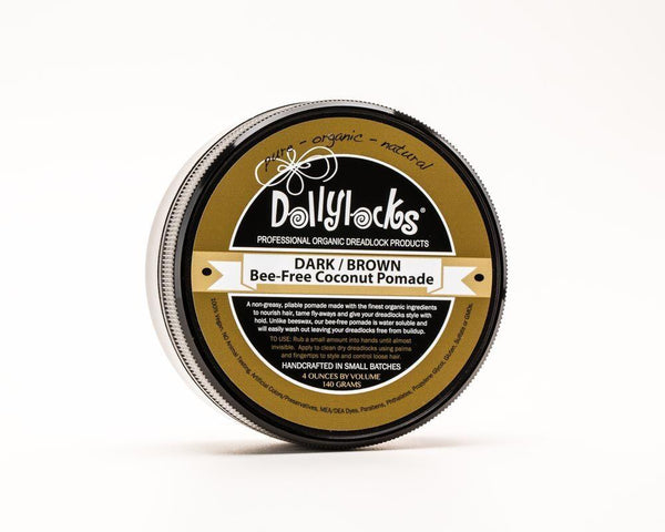 Dollylocks - Dreadlocks Pomade - 'Beeswax Alternative' (Dark/Brown - 4oz/118ml)