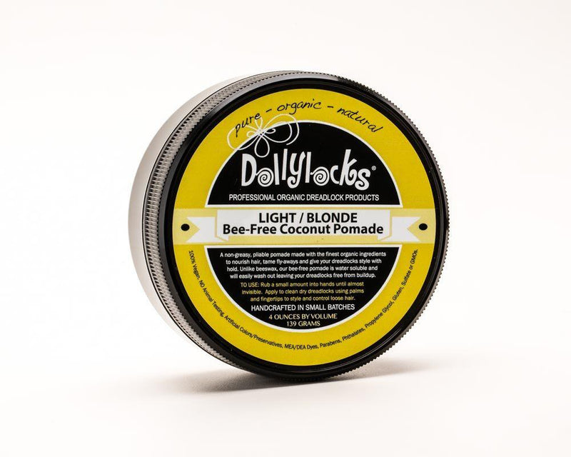 Dollylocks - Dreadlocks Pomade - 'Beeswax Alternative' (Light/Blondee 4oz/118ml)