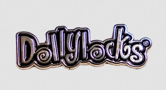 Dollylocks - Logo Metall Anstecknadel