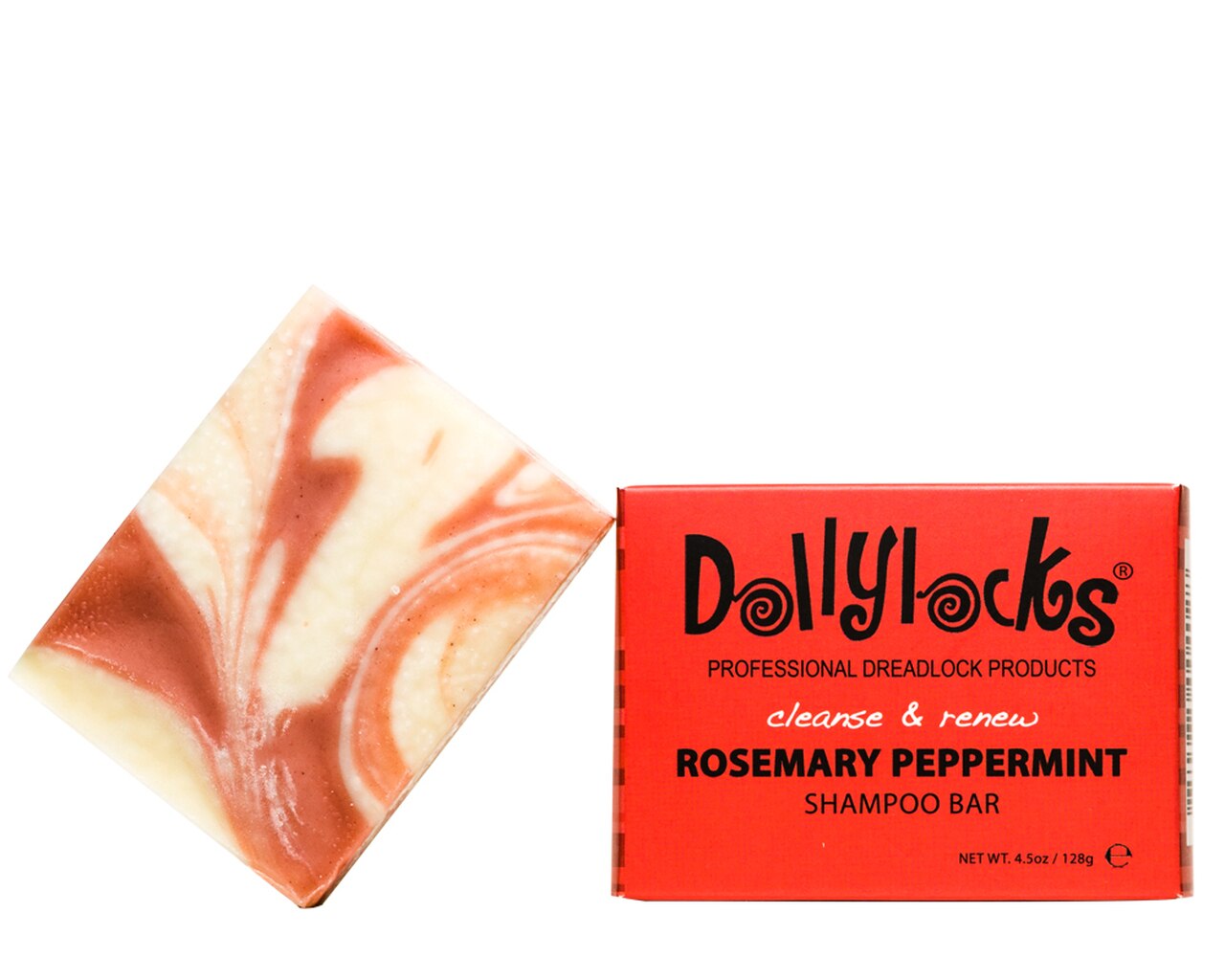 Dollylocks - Dreadlocks Shampoo-Bar - Rosemary Peppermint (4.5oz/127g)