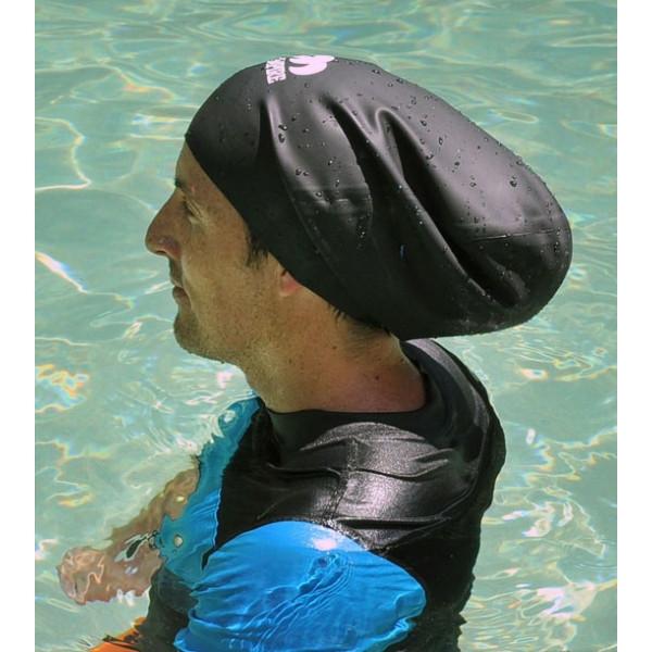 Dread Empire - Extra Große Schwimmkappe (Schwarz) Dreadlocks / Braids / Weaves / Extensions